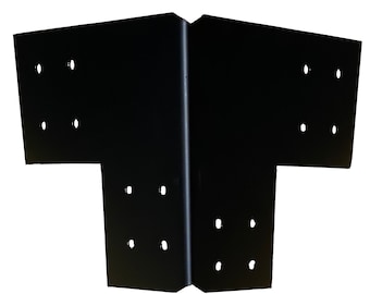 8" Post Corner Bracket: Structural Steel Pergola Support