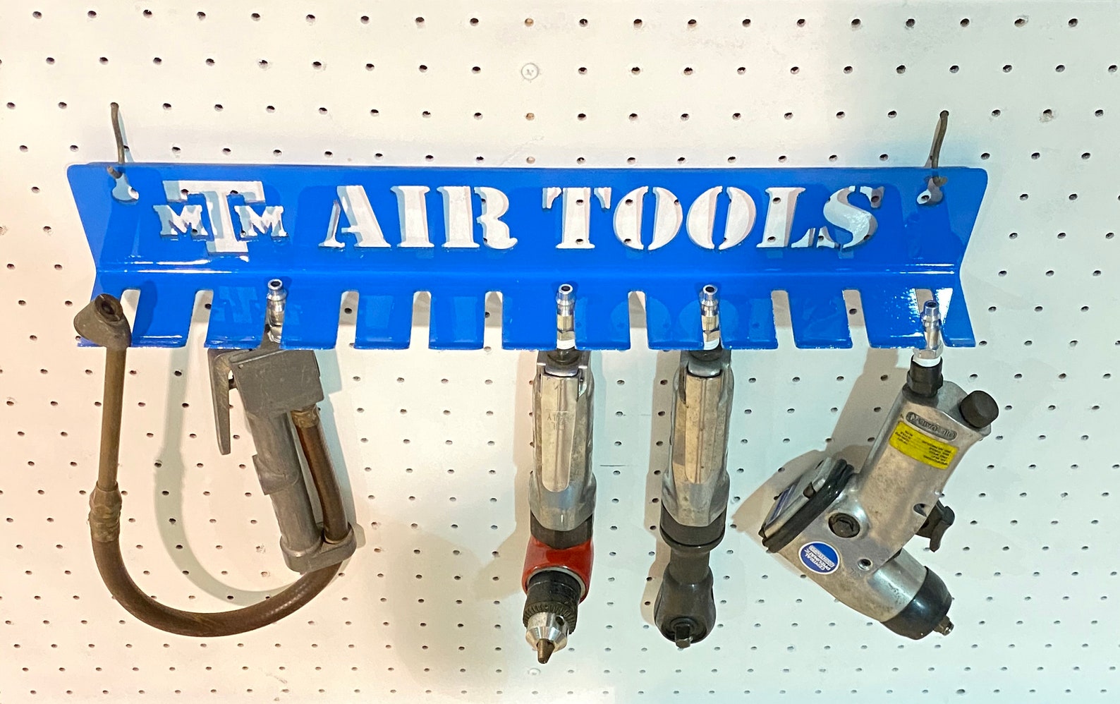 Air Tool Holder Rack Air Tool Organizer Customizable Etsy