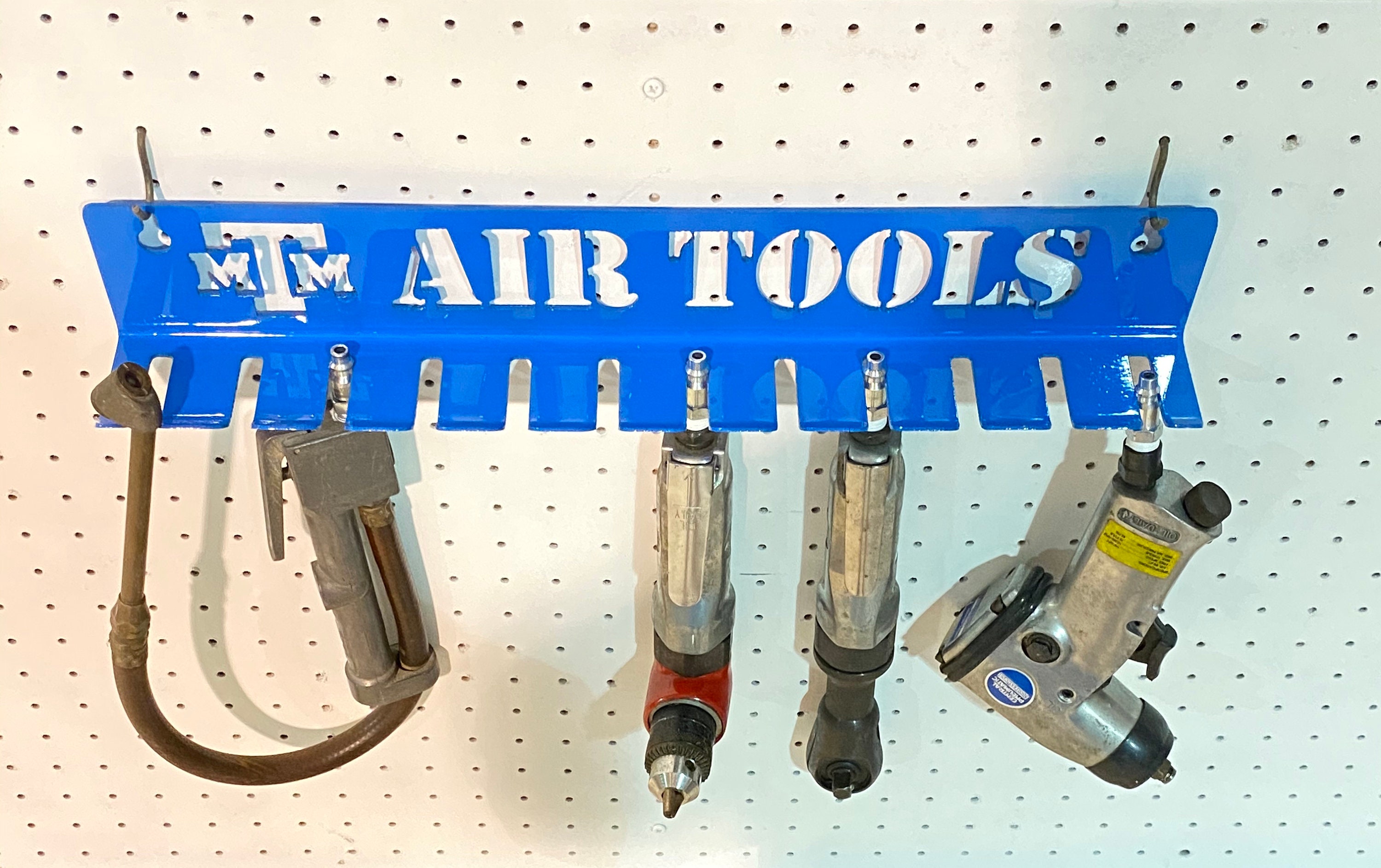 Air Tool Holder Rack Air Tool Organizer Customizable Etsy