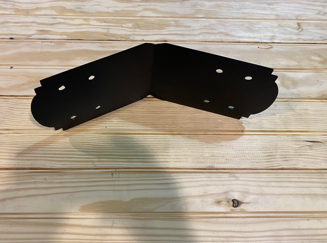 Hexagonal Angle Bracket Structural Design For 6x6 Post, 6x6 Pergola Bracket