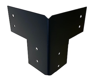 4x4 Wood Post Heavy Duty Brackets | 4&quot; Post Brackets | Shop Table Brackets | Pergola Brackets | Corners, T&#39;s and L&#39;s | Made in the USA!