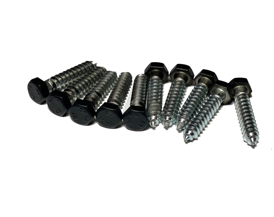 Custom Powder Coated Color Match Lag Screws Custom Colors for Etsy