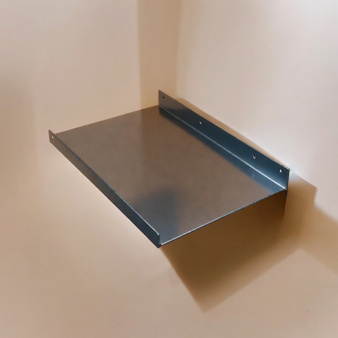 thumbnail image 2 of Bobrick 287 Folding Utility Shelf, Stainless Steel, 14 1/2 In X 5 2 of 12