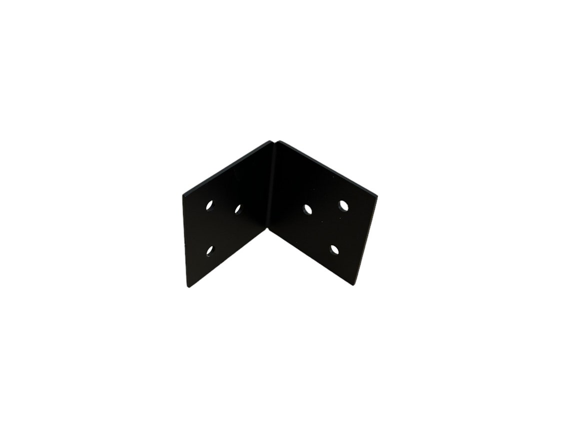 10 Pack - 90 Degree Angle Bracket for 4x4 Wood Post, 4x4 Angle Bracket ...
