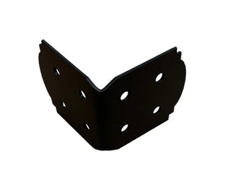 90 Degree Decorative Design Angle Bracket for 4x4 Wood Post, 4x4 Angle Bracket, Pergola Bracket, Angle Support Bracket, 4 Inch Bracket