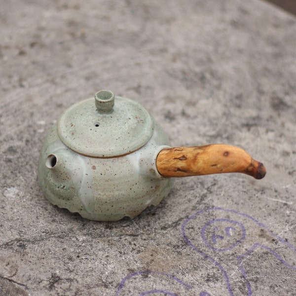 Teapot With Handle Etsy