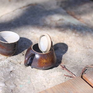 Tea set, 200ml teapot 125ml teacup image 3