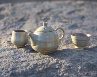 Tea set, 380ml teapot + 2x100ml teacups