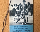 Vintage 1967 Schwinn Sting-Ray Manual with Three Speed Gears
