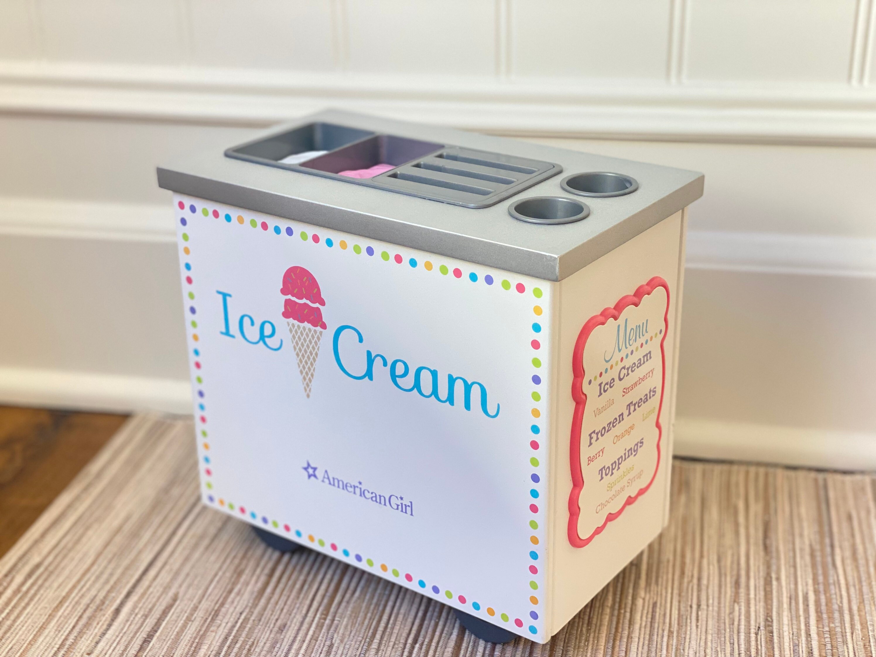 American girl best sale ice cream cart