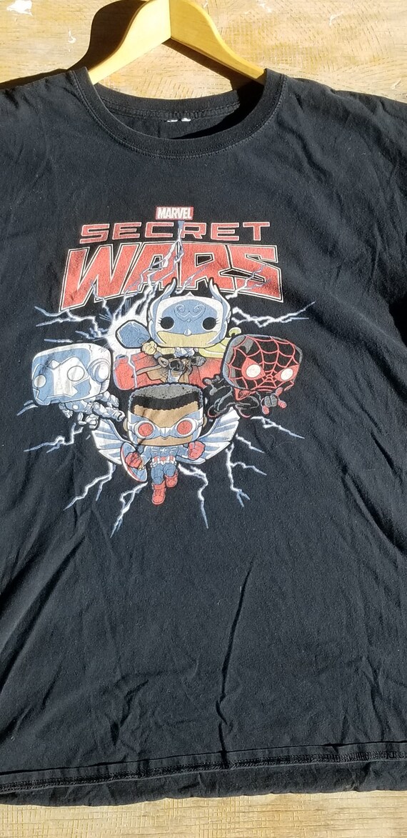 Cute Funko Marvel Secret Wars Graphic T 