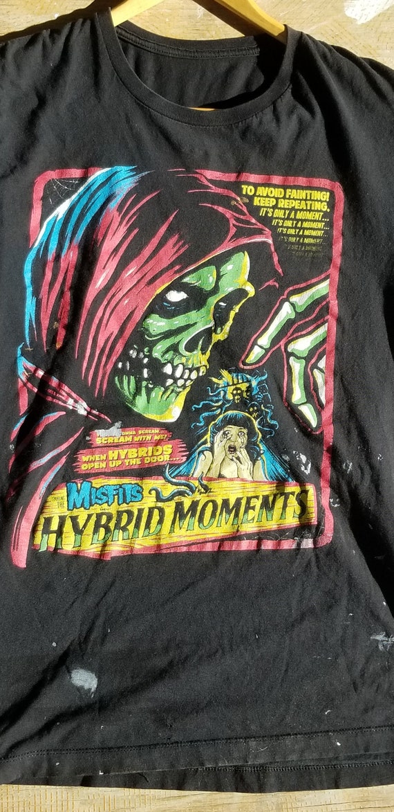 Vintage Worn Distressed The Misfits Graphic Band T