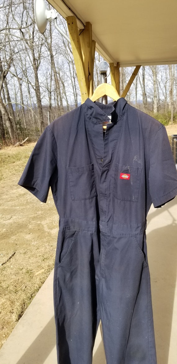 Overoles Vintage de Manga Corta Dickies Etsy Mexico