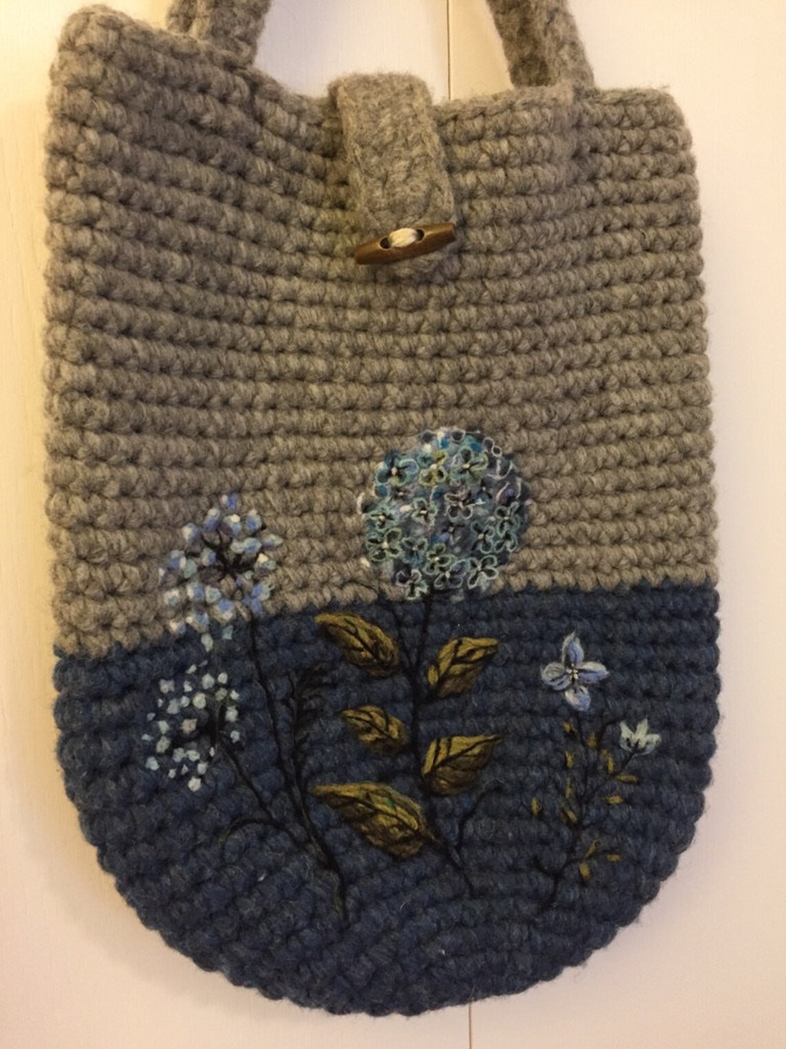 Handmade Wool Shoulder Bag Pure Canadian Woolen bag Market Etsy