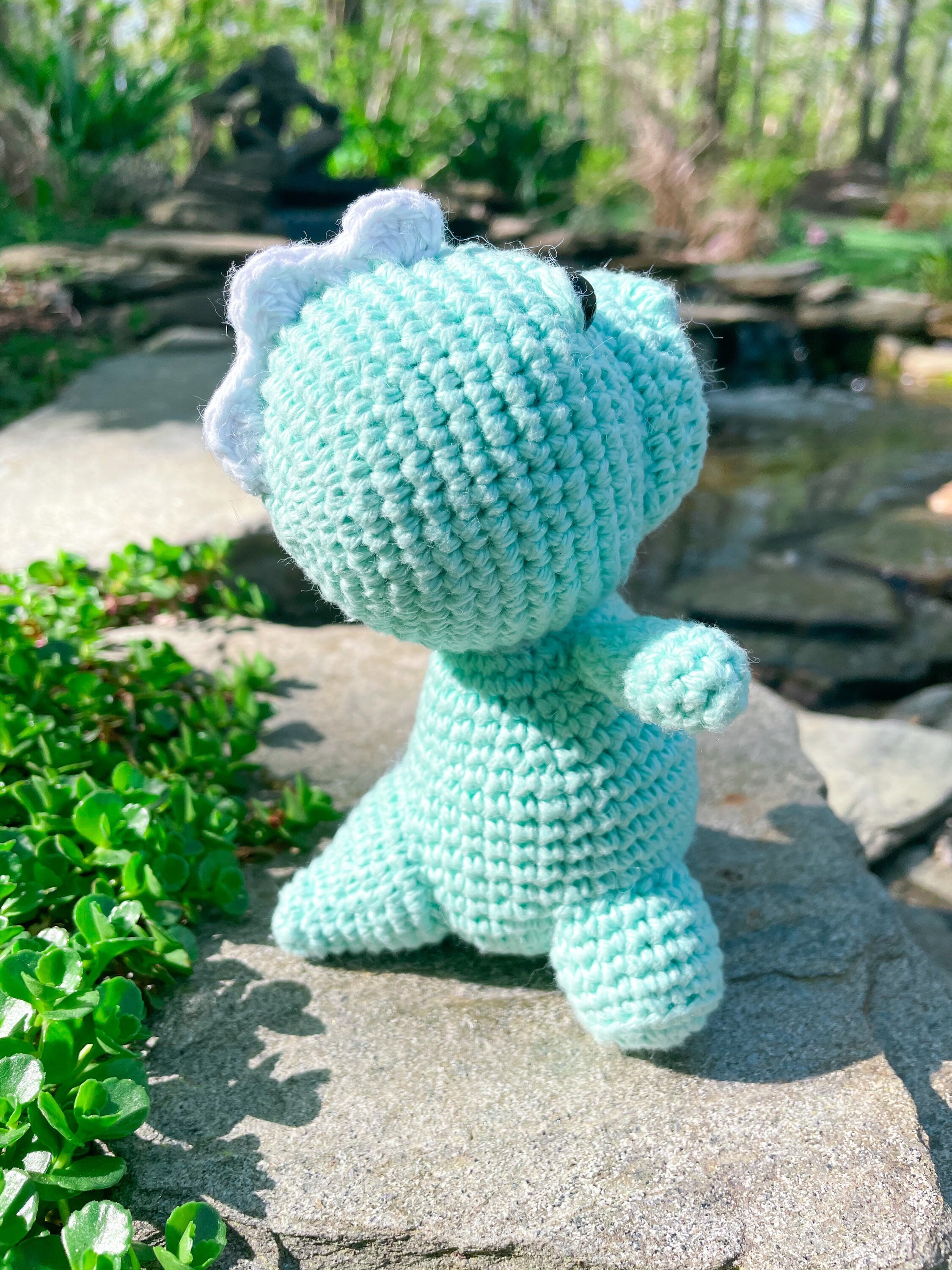 Crochet Dinosaur Stuffed Animal Dino Plush Kids Plush Etsy