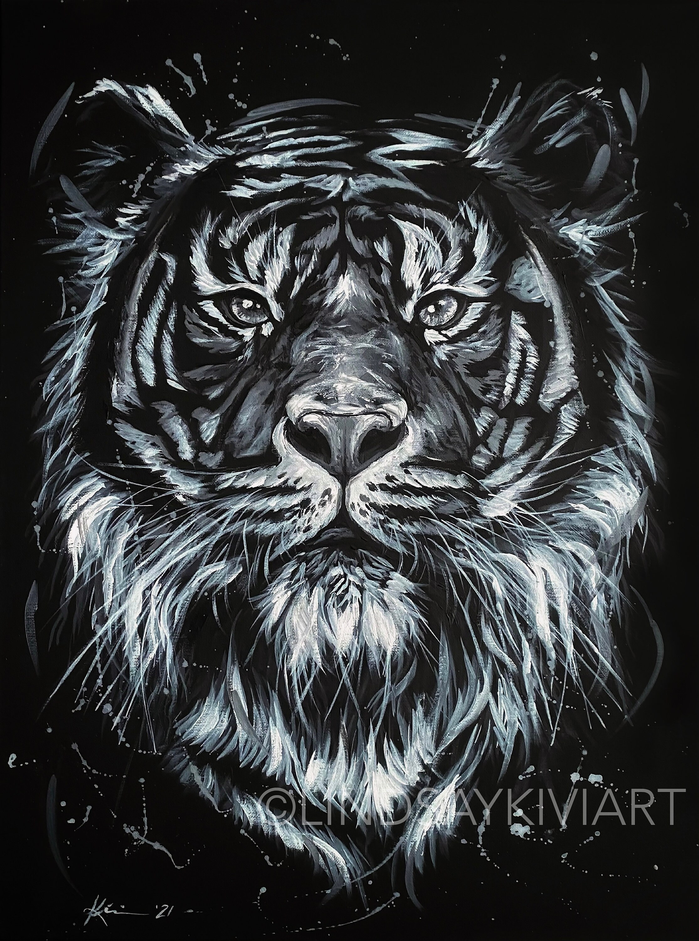 Lions Tigers Bears Art Print Lion Art Tiger Art Grizzly - Etsy