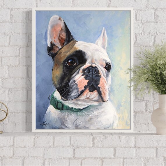 Frenchie paintings hotsell