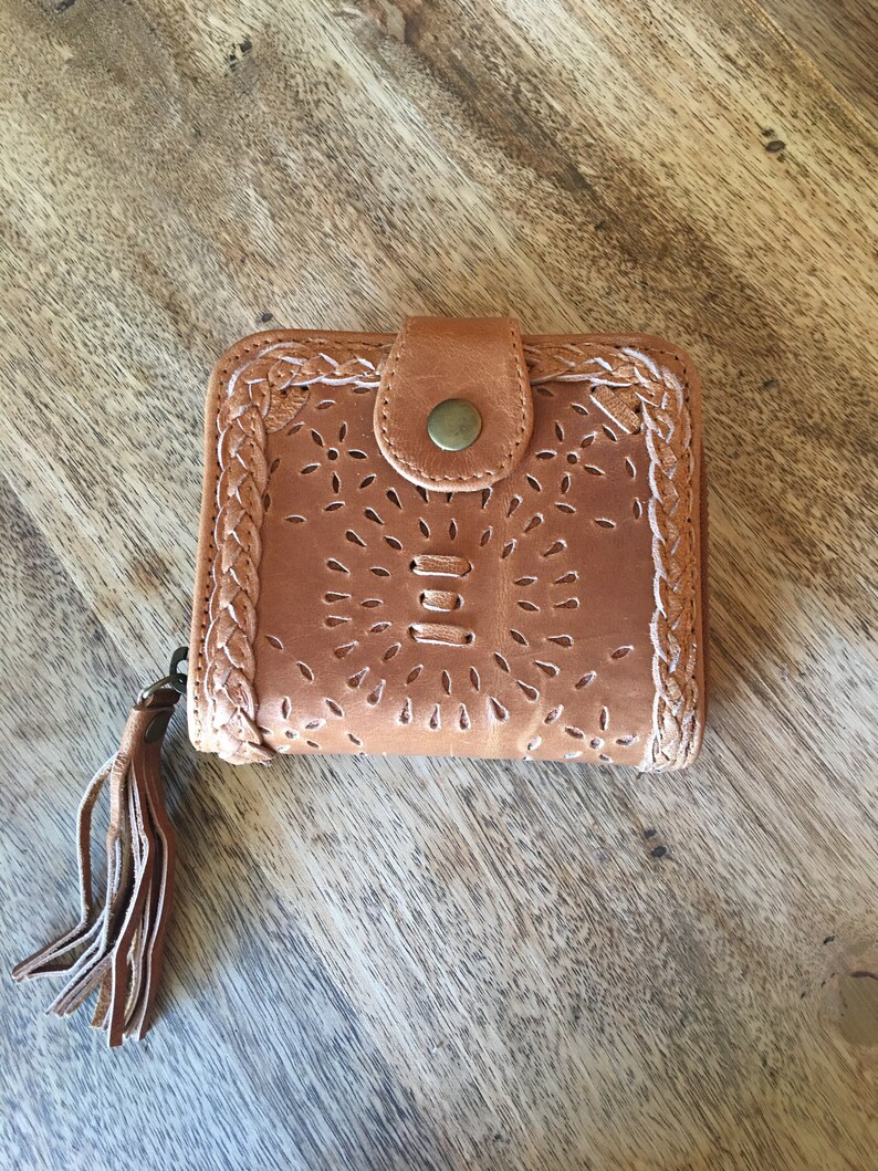 Gift for womanWalletGift for momWallet womenLeather Etsy