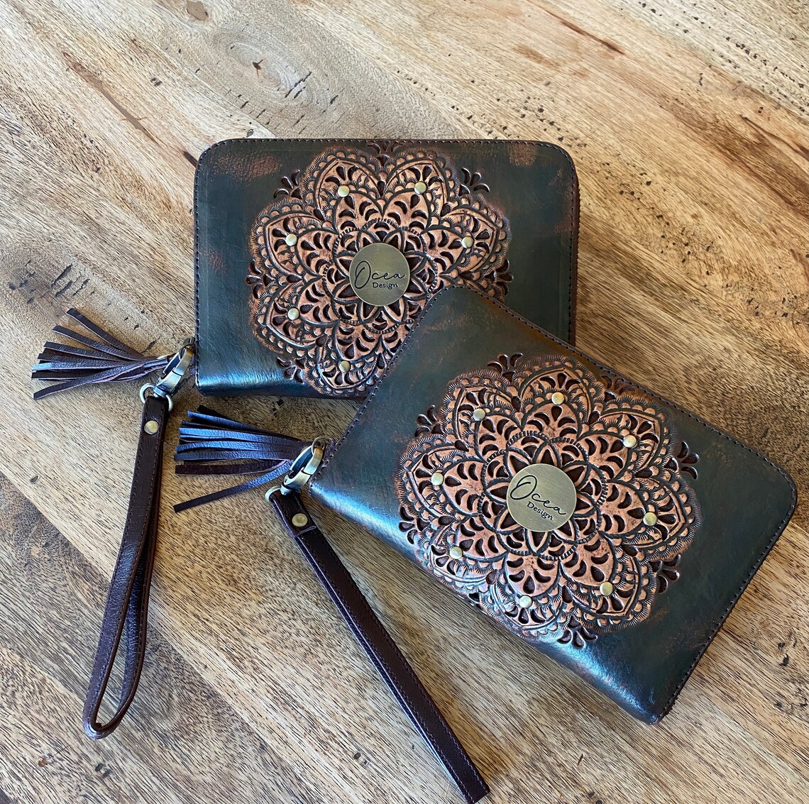 Gift for womenWalletGift for momWallet womenLeather Etsy