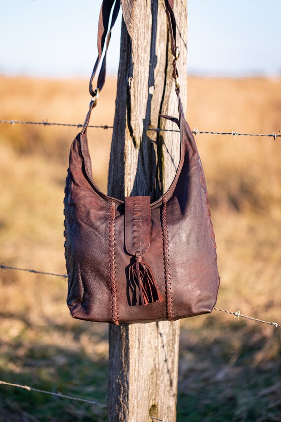 Designer leather pouch cheap
