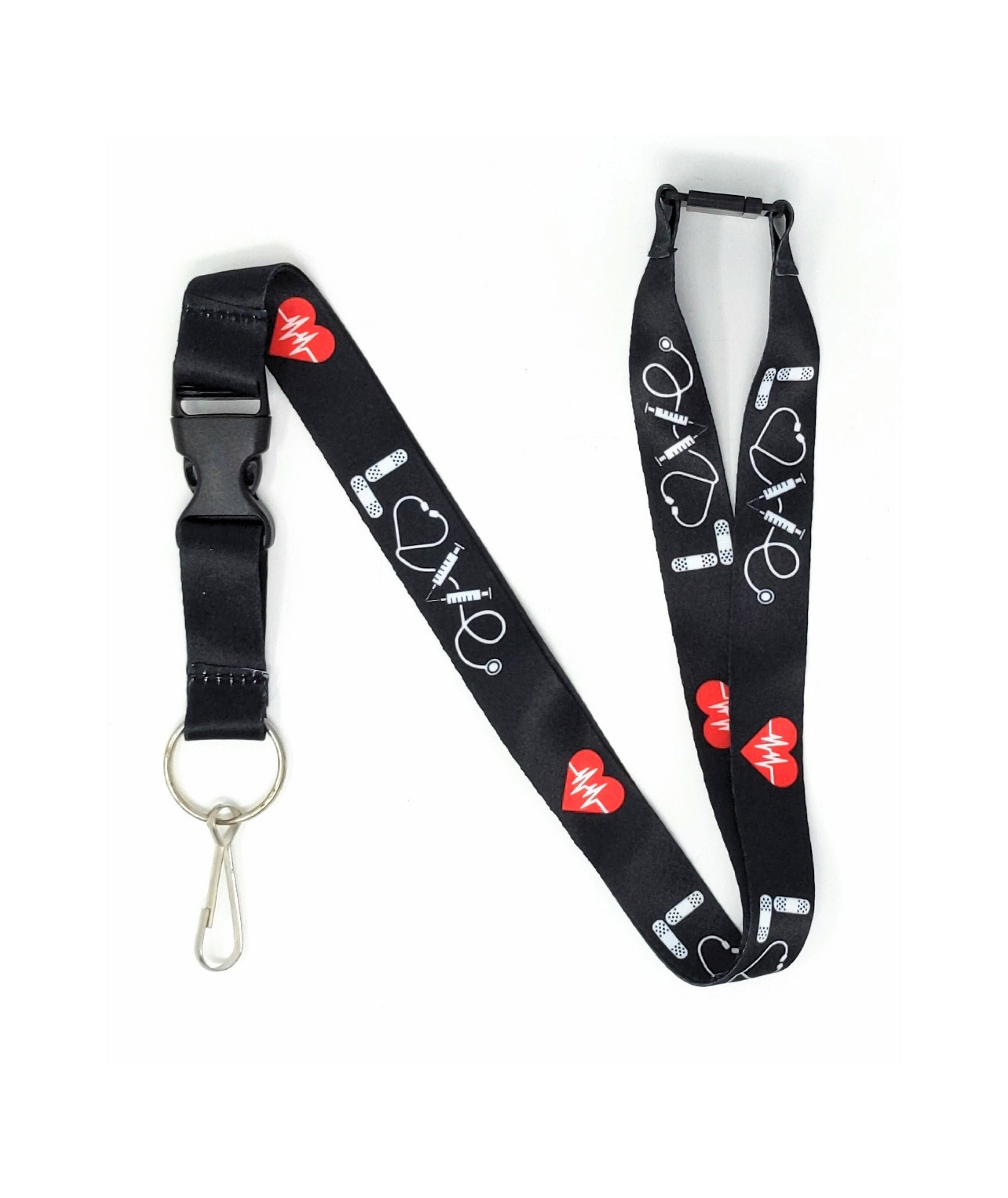 Nurse ID Badge Holder VA Nurse Lanyard for RN Name Badge or Etsy