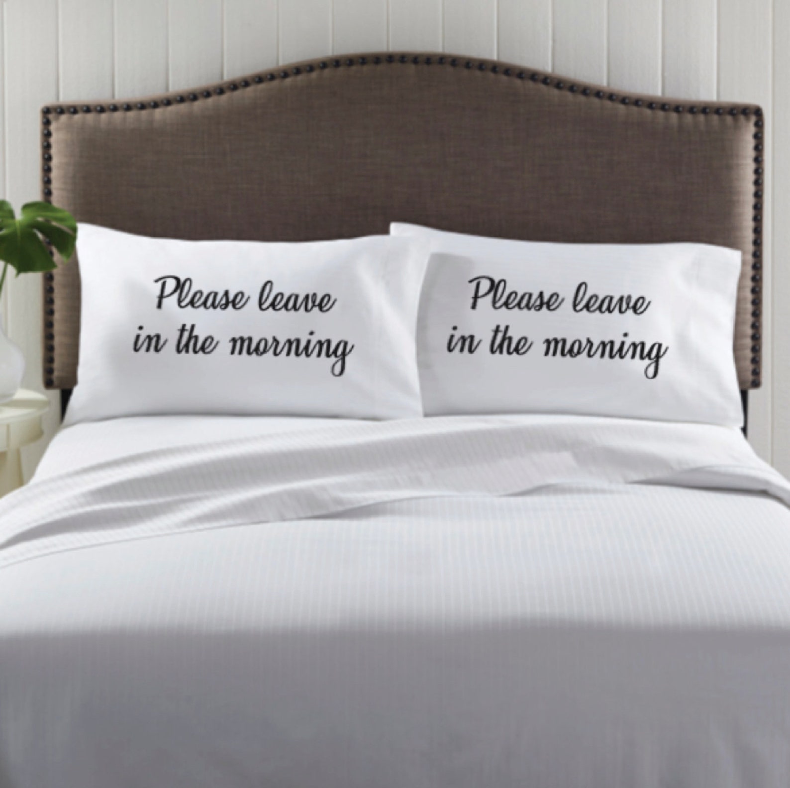 Funny Pillowcase Cover for Guests 100 Cotton Standard Queen Etsy