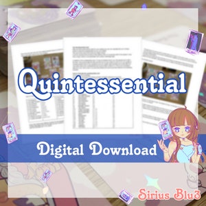 Tarot  / How to Calculate The Quintessential Card Printable Download