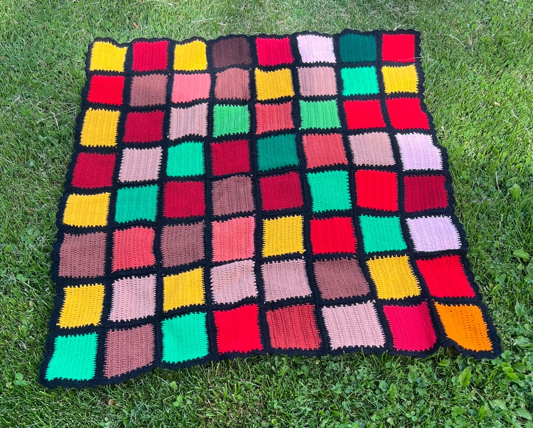 Hand Made Crochet Blanket Etsy