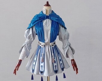 Final fantasy 14 ff14 Meteion dress Meteion cosplay costume