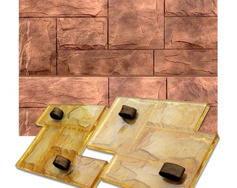 Set Of Polyuethane Mat Stamps COMPASS Big