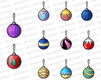 Christmas Ornaments Clipart Christmas Ball Clip Art Holiday - Etsy Christmas Ornaments Clipart Christmas Ball Clip Art Holiday - Etsy