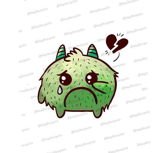 Monster Clipart Broken Heart Clipart Png Files Digital Etsy Monster Clipart Broken Heart Clipart Png Files Digital Etsy