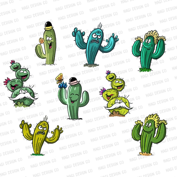 Plant Drawing Cactus Cartoon Cactaceae Hd Image Free - Cacto