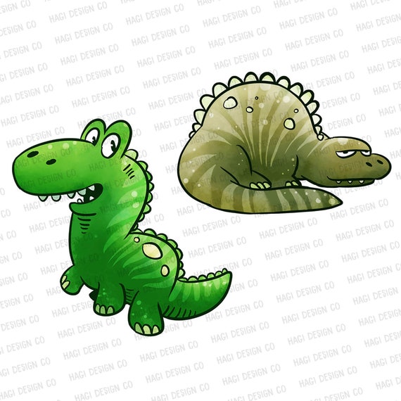 Imágenes prediseñadas de dinosaurios Dibujos animados - Etsy México Imágenes prediseñadas de dinosaurios Dibujos animados - Etsy México