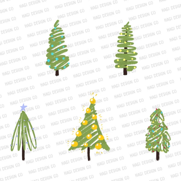 Weihnachtsbaum Zeichnung, Tannenbaum Clipart, Winter Grafik, Dezember Grafik, Happy New Year, Tannenbaum, Wald, Urlaub PNG