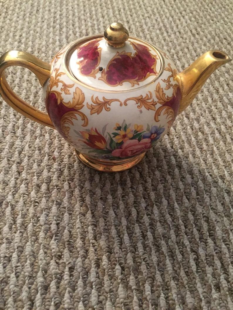 Rare James Sadler Teapot Etsy UK