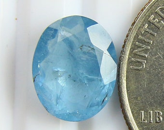 11x9 MM Natural Aquamarine Faceted - Natural Aquamarine Gemstone - Aquamarine Cut - Aquamarine Gemstone - Aquamarine Stone - Oval Shape