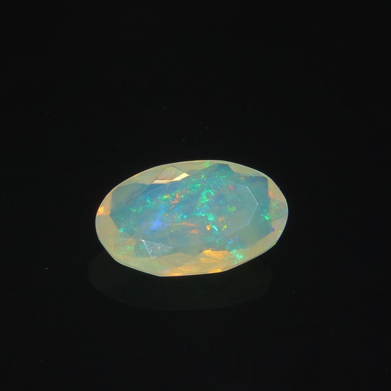 1.91 Ct 8.5x13 MM Natural Ethiopian Welo Fire Opal Gemstone