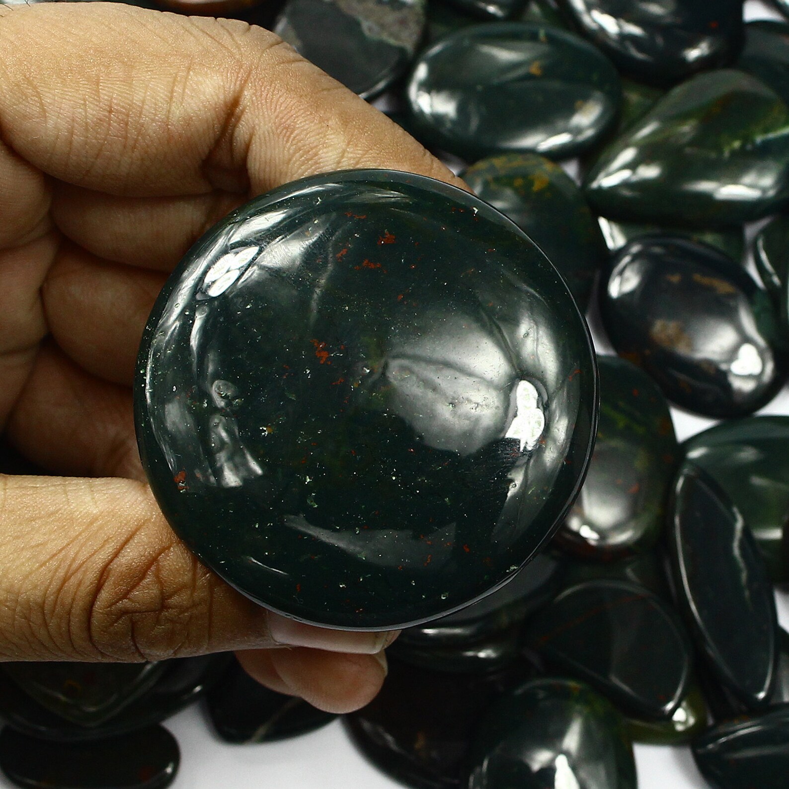 Blood Agate Wholesale Lot Natural Blood Agate Gemstone Mix Etsy