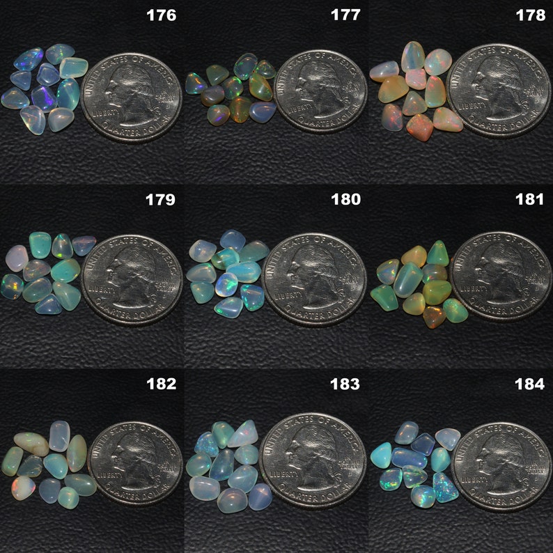 Smooth Opal Tumble Lot Mix Size Opal Tumble Natural Opal Tumble Tumble Opal Lot Natural Ethiopian Opal Tumble For Making Jewelry