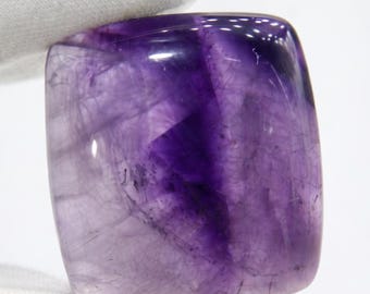 Natural Amethyst Cabochon - Loose Gemstone Cabochon - Handmade Cabochon - For Macrame Making - For Jewelry Making -  Amethyst Gemstone