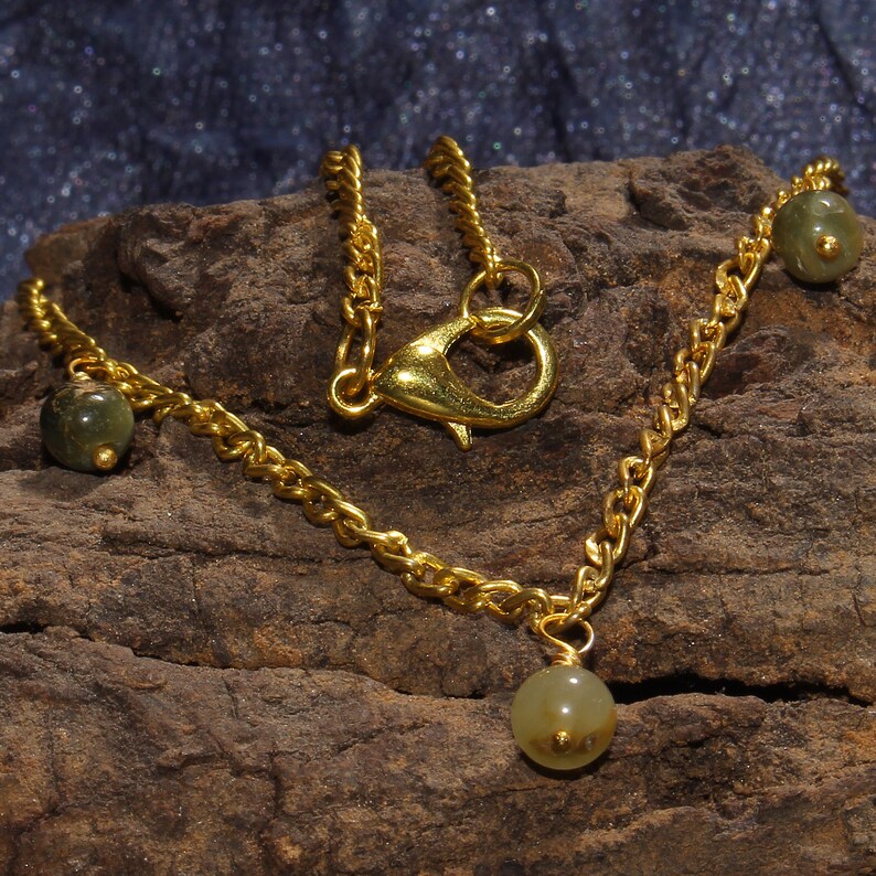 Natural Balls Necklace 925 Silver Necklace 14k Gold Filled Smooth Cat/'s Eye Smooth Balls Necklace Natural Cat/'s Eye Necklace