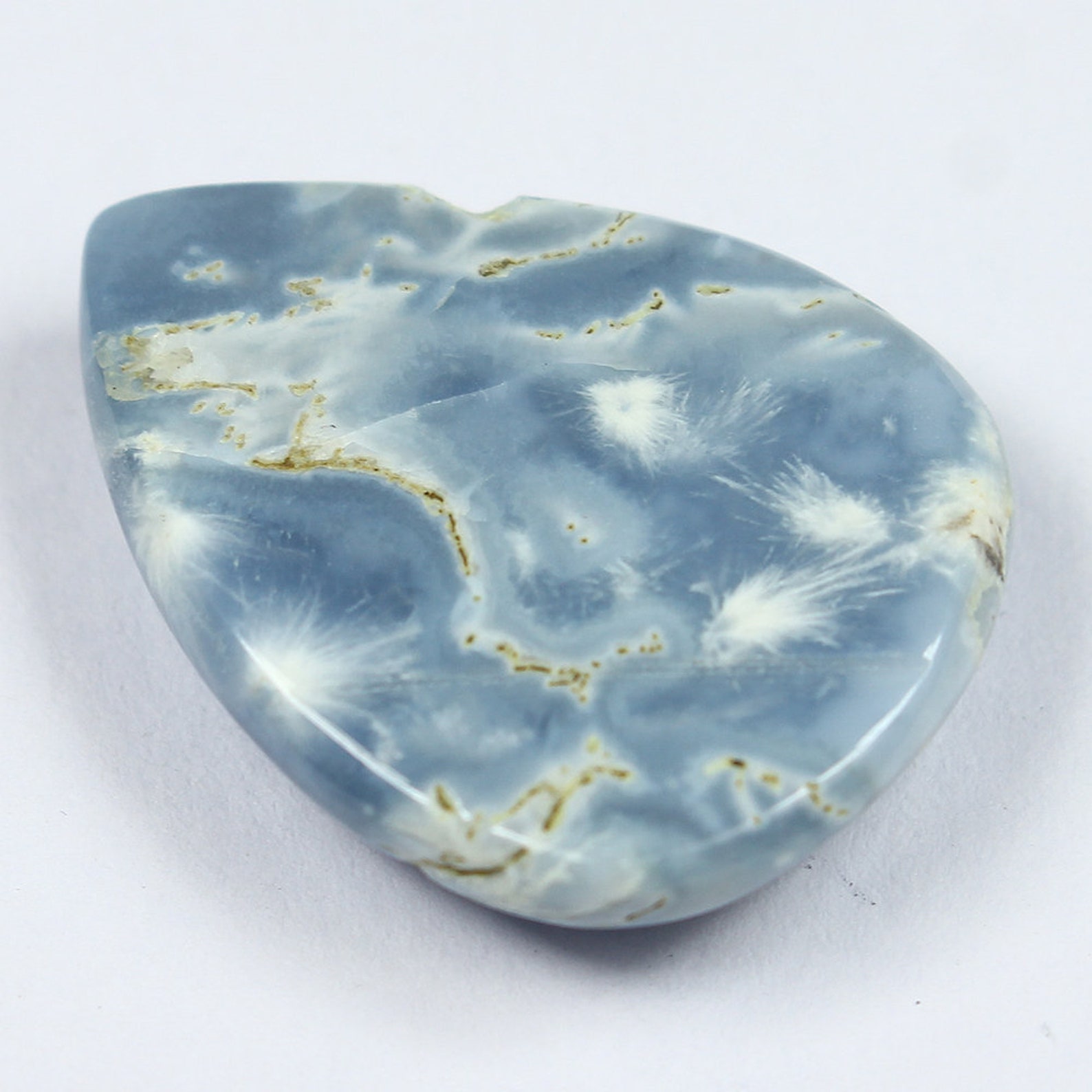 Natural Oregon Opal Cabochon Smooth Oregon Blue Opal Loose | Etsy