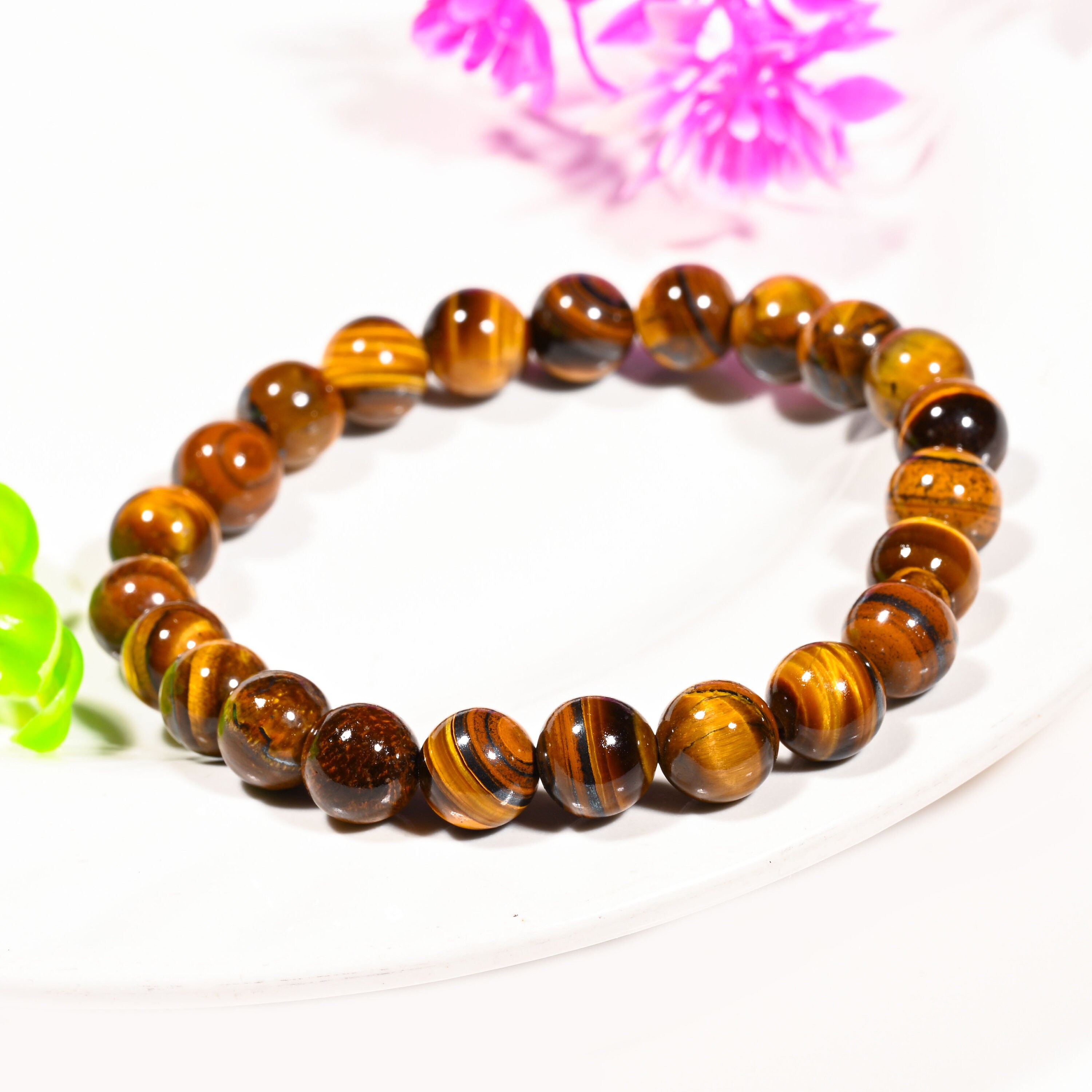 Tiger s Eye Bracelet Natural Polished Tiger s Eye Bracelet Gemstone Elastic Stretch Tiger s Eye Bracelet Gemstone Jewelry Tiger s Eye Etsy Canada