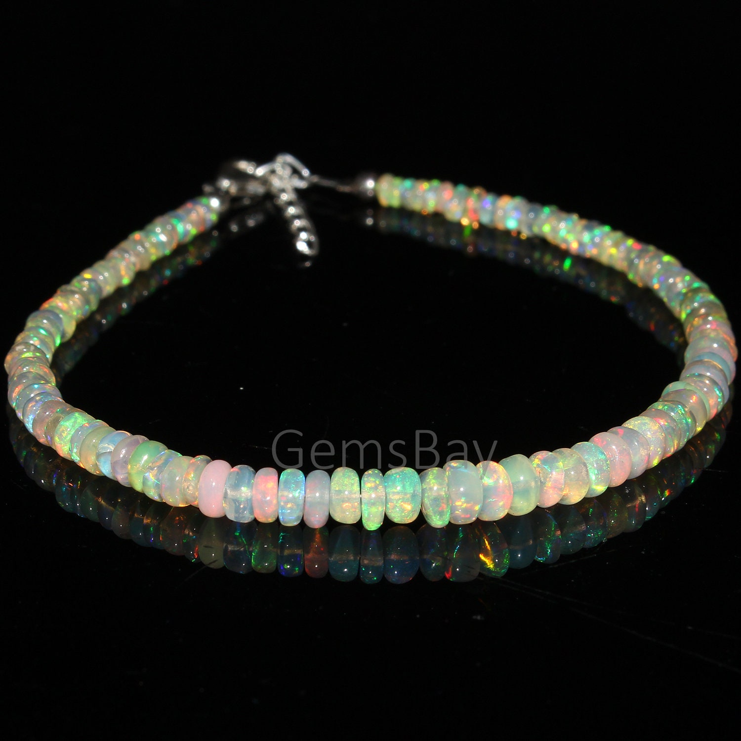 Opal 925 Sterling Silver Bracelet