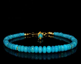 925 Sterling Silver Bracelet, Minimalist Bracelet, Paraiba Opal Bracelet, Charm Opal Bracelet, Handmade Opal Bracelet, Handmade Opal Jewelry