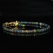 Natural Ethiopian Black Smooth Opal Bracelet - Smooth Opal Bracelet - Black Opal Bracelet - Smooth Opal Jewelry - Opal Beads Bracelet - Opal 