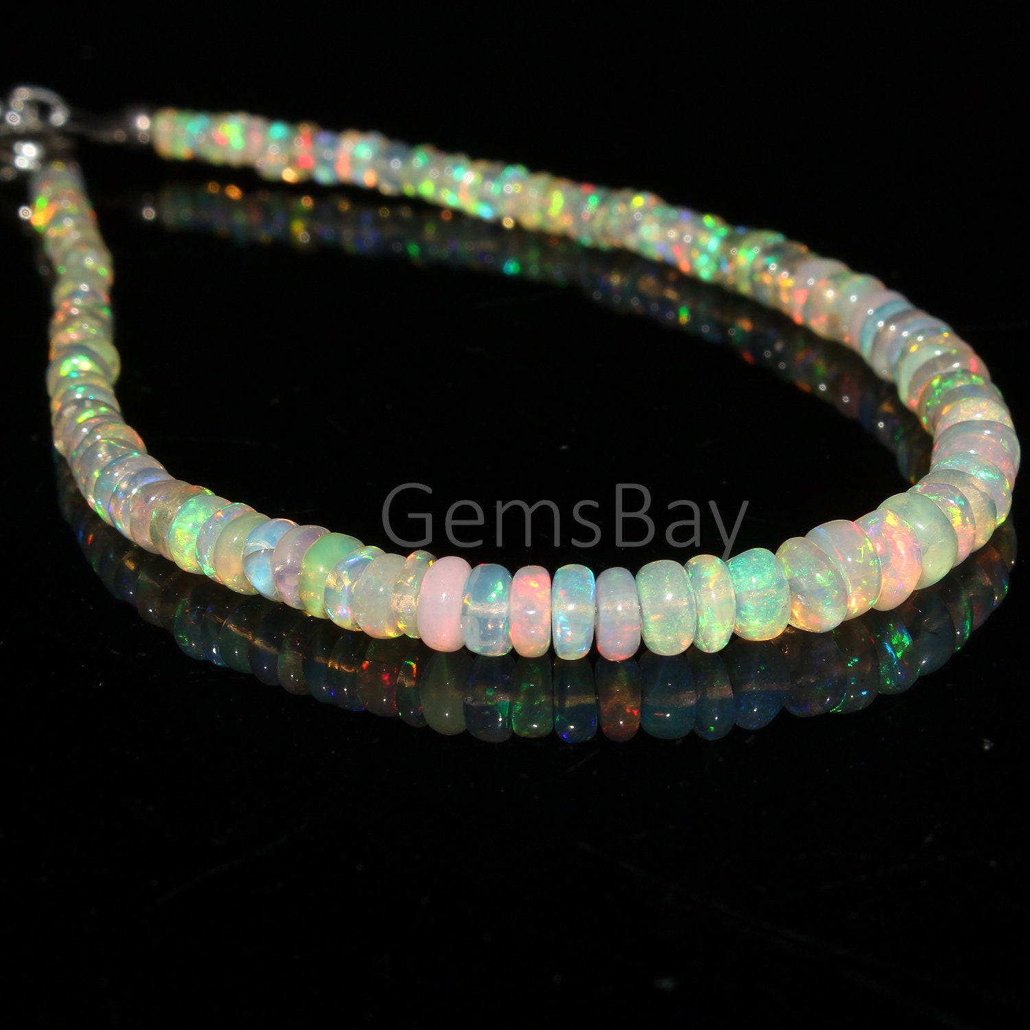 Opal 925 Sterling Silver Bracelet main image 0