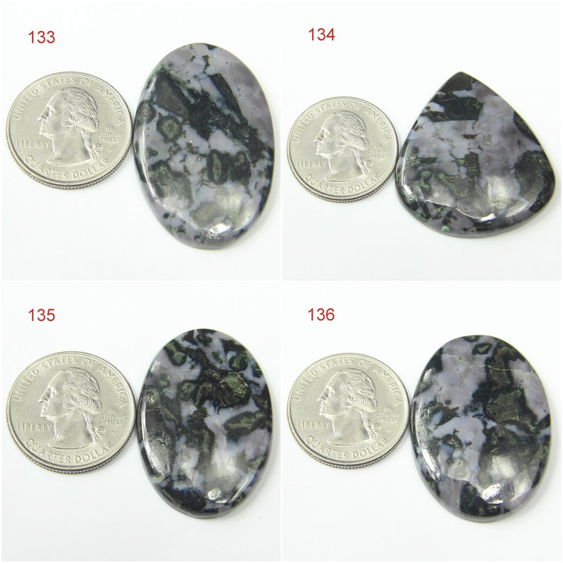 Indigo Gemstone Natural Indigo Gabbro Indigo Gabbro Jewelry Gabbro Cabochon Indigo Gabbro Cab Stones Natural Gemstones
