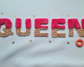 Queen letters, losse wallhangings